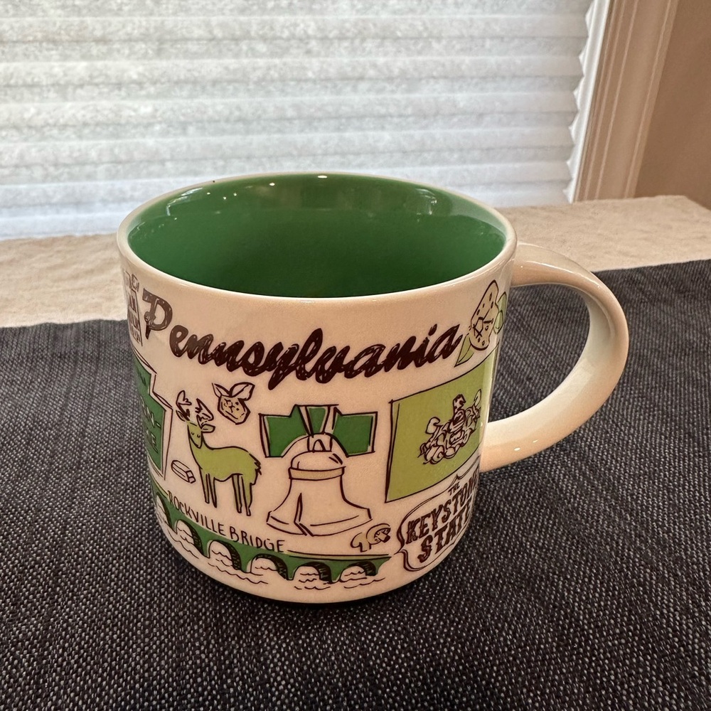 Starbucks Been There series mug, Pennsylvania